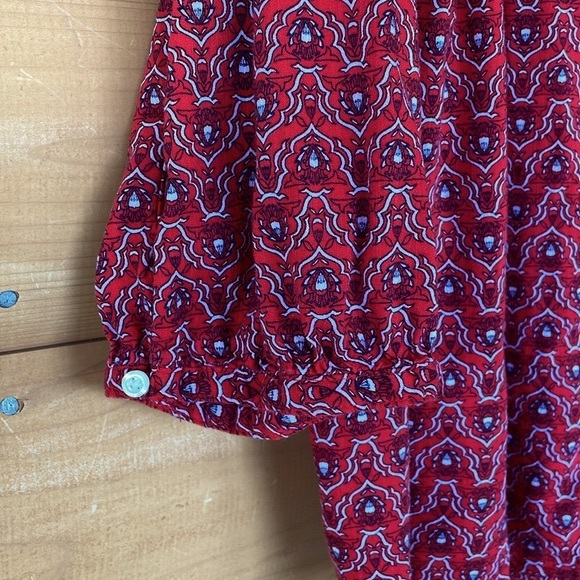 St. John’s Bay Button down blouse with 3/4 length sleeves. Plus Size 3X - Picture 4 of 6